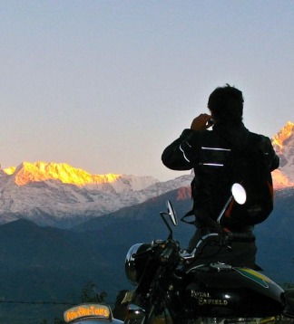 Motorradreisen Nepal Himalaya Abenteuer